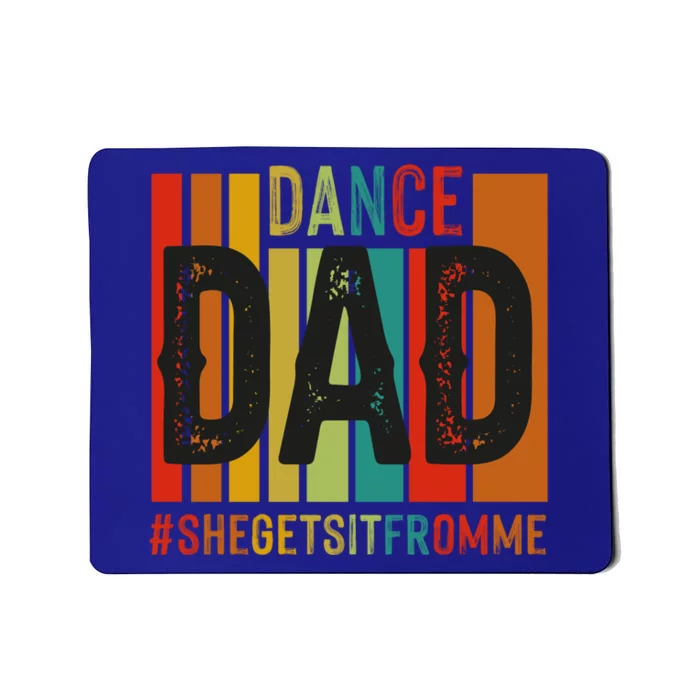 Dance Dad Street Dance Dancing Dad Fathers Day Gift Mousepad