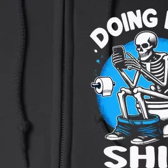 Doing Dad Shit Funny Fathers Day Full Zip Hoodie