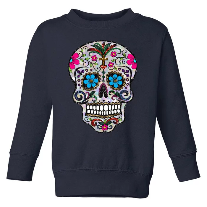 day dead sugar skull hoodie halloween hoody Toddler Sweatshirt