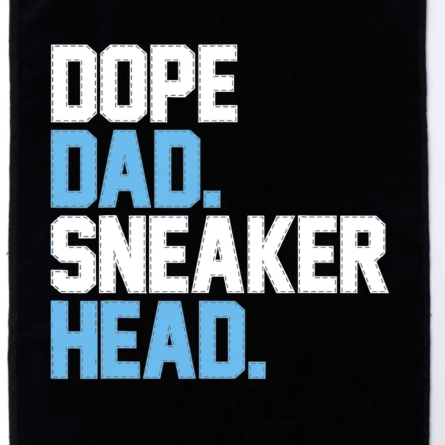 Dope Dad Sneakerhead Platinum Collection Golf Towel