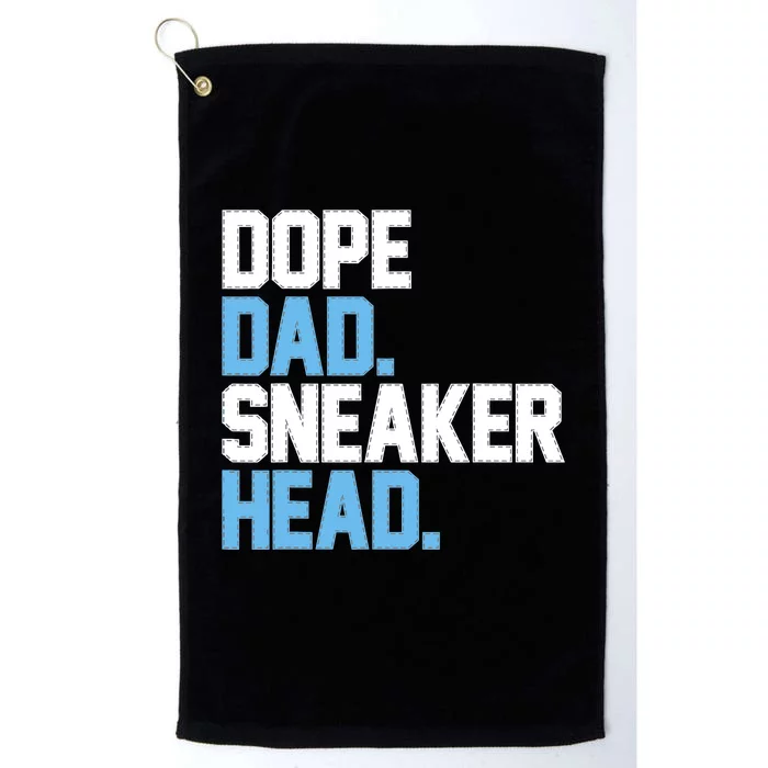 Dope Dad Sneakerhead Platinum Collection Golf Towel