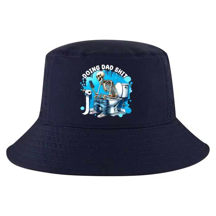 Doing Dad Shit Funny Skeleton Cool Comfort Performance Bucket Hat