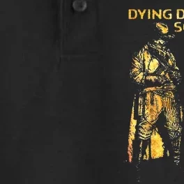 Dying DoesnT Scare Me What Scares Me Dry Zone Grid Performance Polo