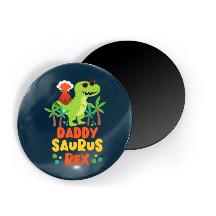 Daddy Dad Saurus Rex Dinosaur Dino for Father Magnet