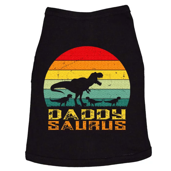 Daddysaurus Daddy Saurus Dino Dinosaur T Rex Doggie Tank