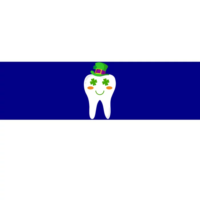 Dentist Dental Student Cute Tooth Hat Saint Patrick's Day Great Gift Bumper Sticker