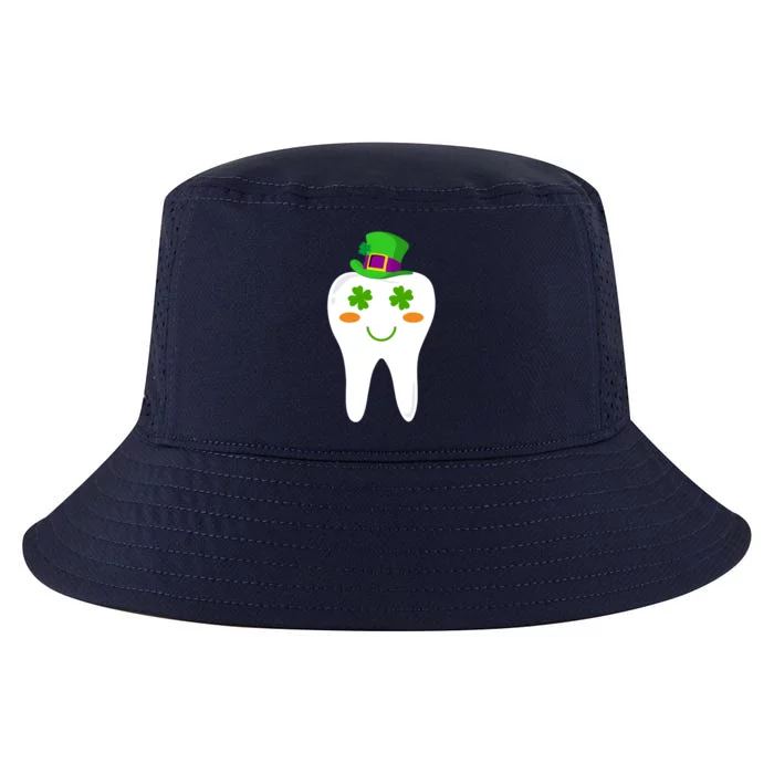 Dentist Dental Student Cute Tooth Hat Saint Patrick's Day Great Gift Cool Comfort Performance Bucket Hat