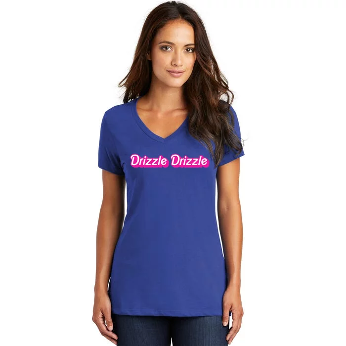 Drizzle Drizzle Soft Guy Era Women's V-Neck T-Shirt