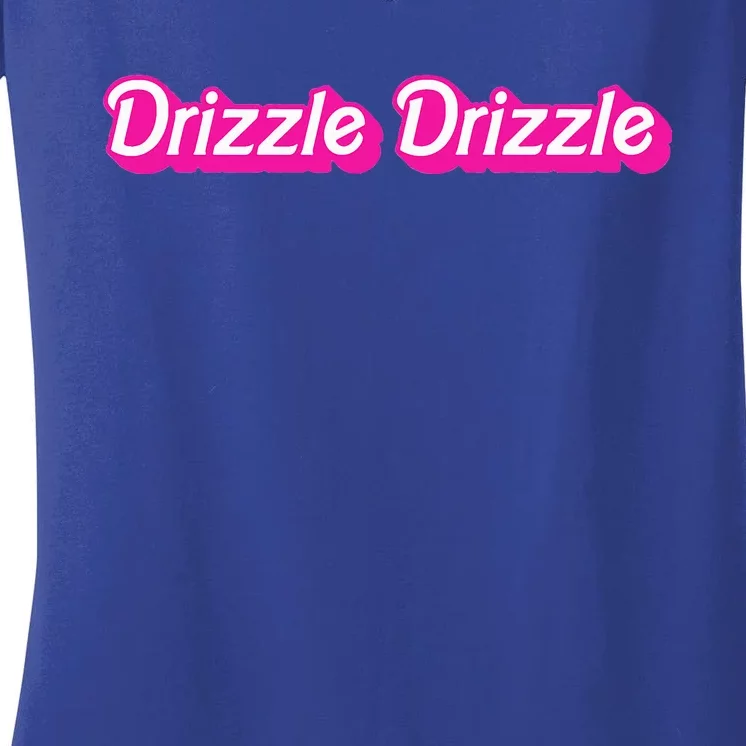 Drizzle Drizzle Soft Guy Era Women's V-Neck T-Shirt