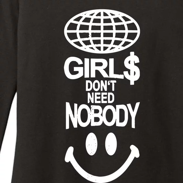 Dom Dolla Store Girl$ Girl$ Girl$ Womens CVC Long Sleeve Shirt