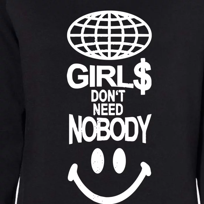 Dom Dolla Store Girl$ Girl$ Girl$ Womens California Wash Sweatshirt