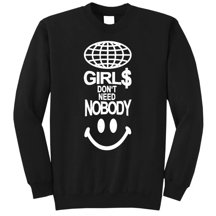 Dom Dolla Store Girl$ Girl$ Girl$ Tall Sweatshirt