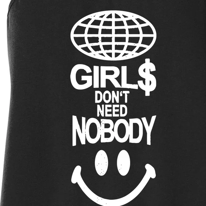 Dom Dolla Store Girl$ Girl$ Girl$ Women's Racerback Tank