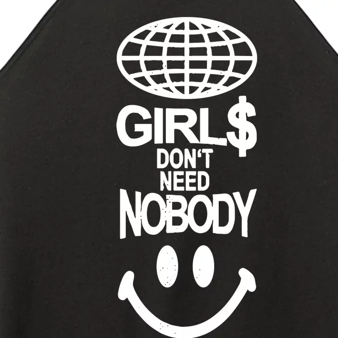 Dom Dolla Store Girl$ Girl$ Girl$ Women’s Perfect Tri Rocker Tank