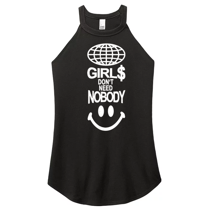 Dom Dolla Store Girl$ Girl$ Girl$ Women’s Perfect Tri Rocker Tank