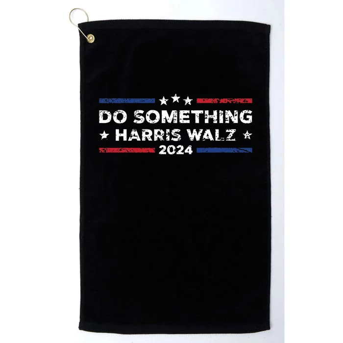 Dnc Do Something Kamala Harris Walz 2024 President Campaign Platinum Collection Golf Towel