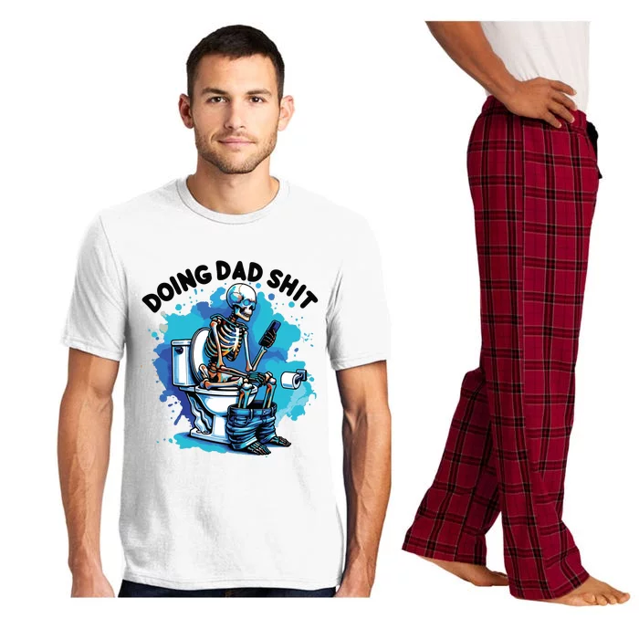 Doing Dad Shit Funny Dad FatherS Day Pajama Set