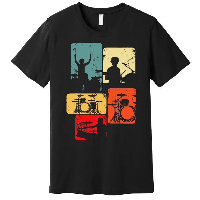 Drummer Drum Sticks Premium T-Shirt