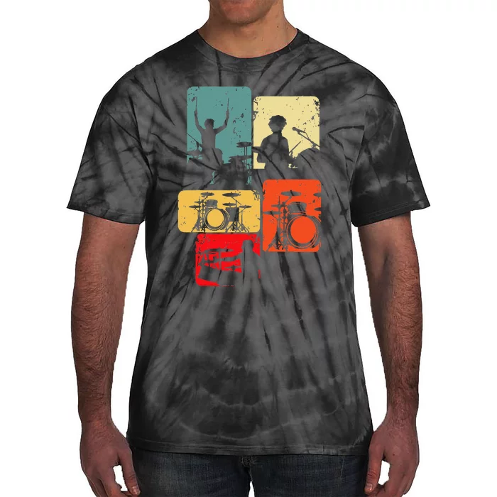 Drummer Drum Sticks Tie-Dye T-Shirt