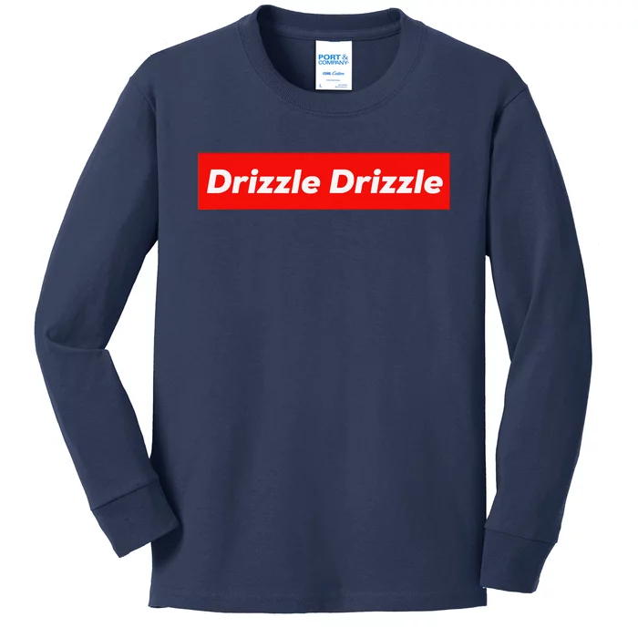 Drizzle Drizzle Soft Guy Era Kids Long Sleeve Shirt