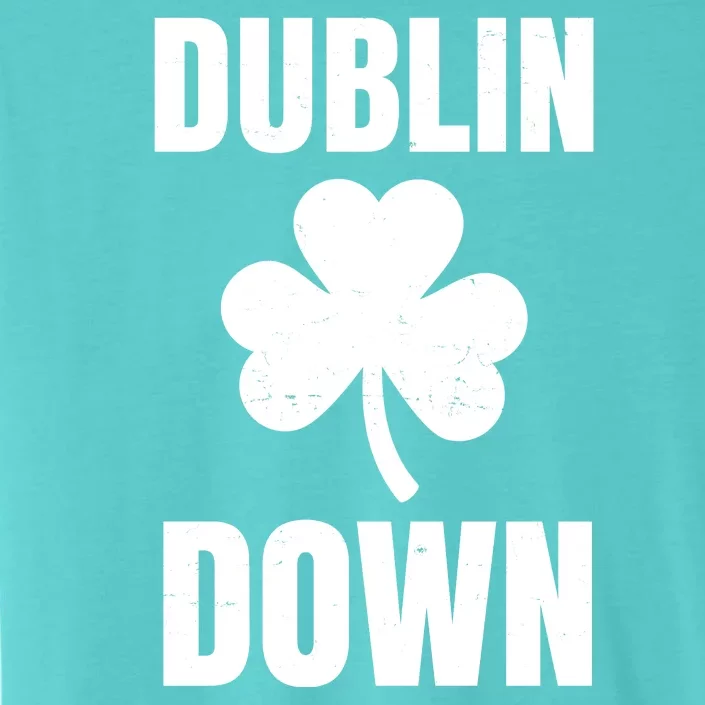 Dublin Down St Patricks Day Clover ChromaSoft Performance T-Shirt