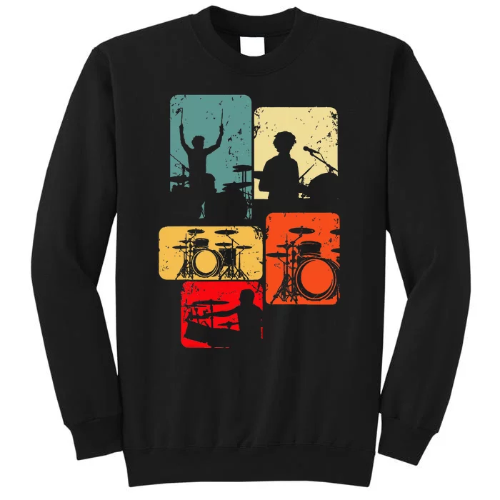 Drummer Drum Sticks Tall Sweatshirt