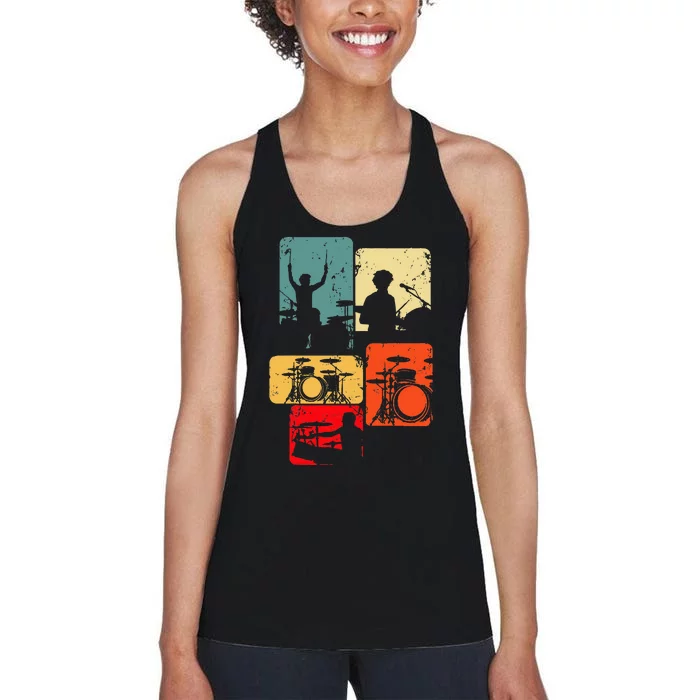 Drummer Drum Sticks Women's Racerback Tank