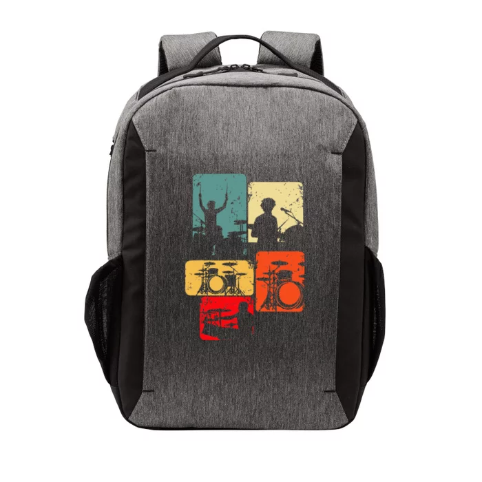 Drummer Drum Sticks Vector Backpack