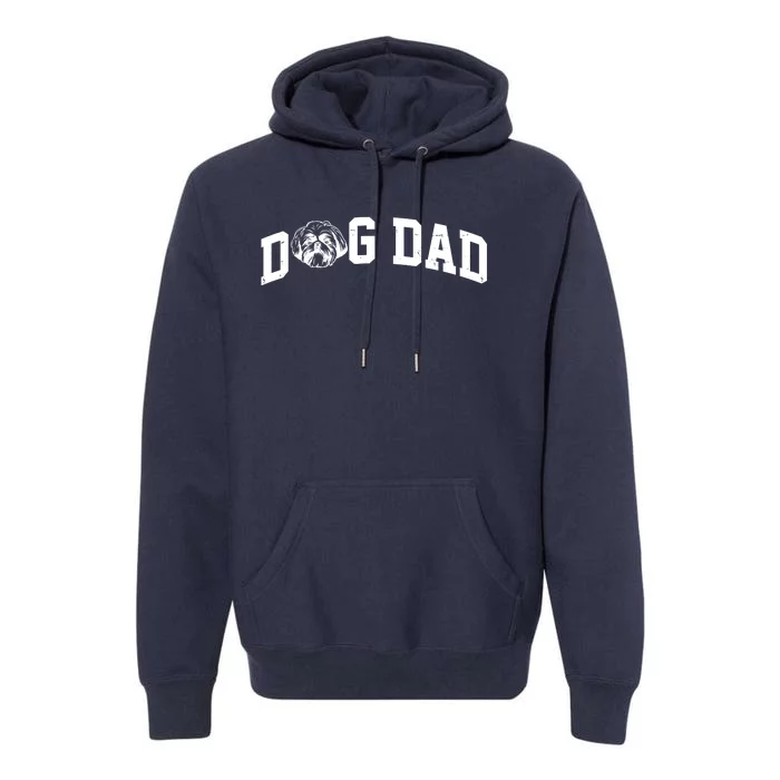 Dog Dad Shih Tzu Premium Hoodie