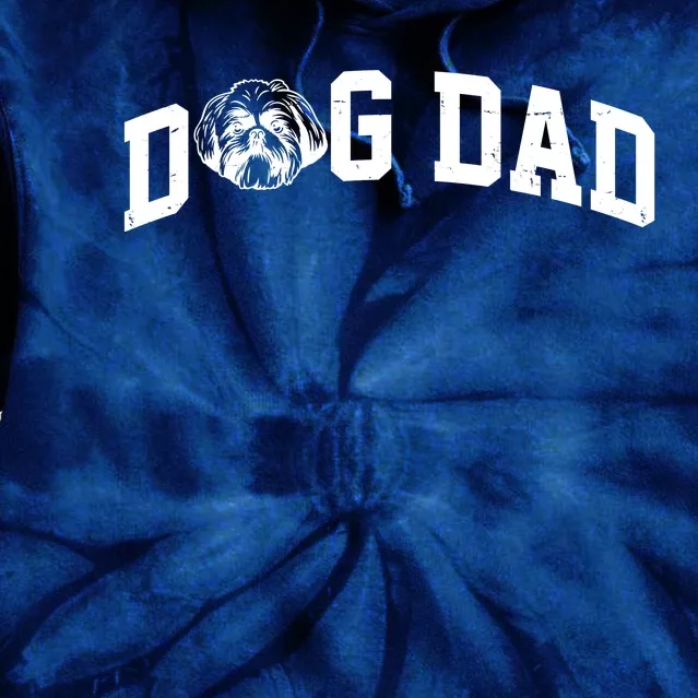 Dog Dad Shih Tzu Tie Dye Hoodie