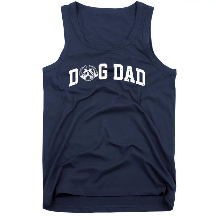 Dog Dad Shih Tzu Tank Top