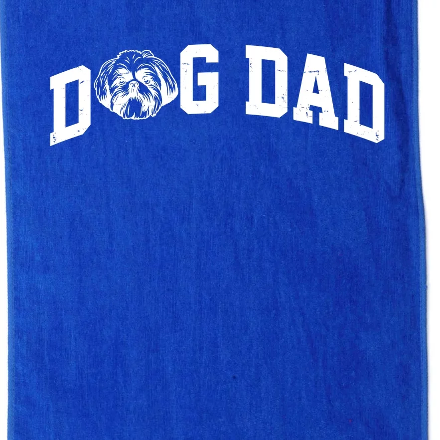 Dog Dad Shih Tzu Platinum Collection Golf Towel