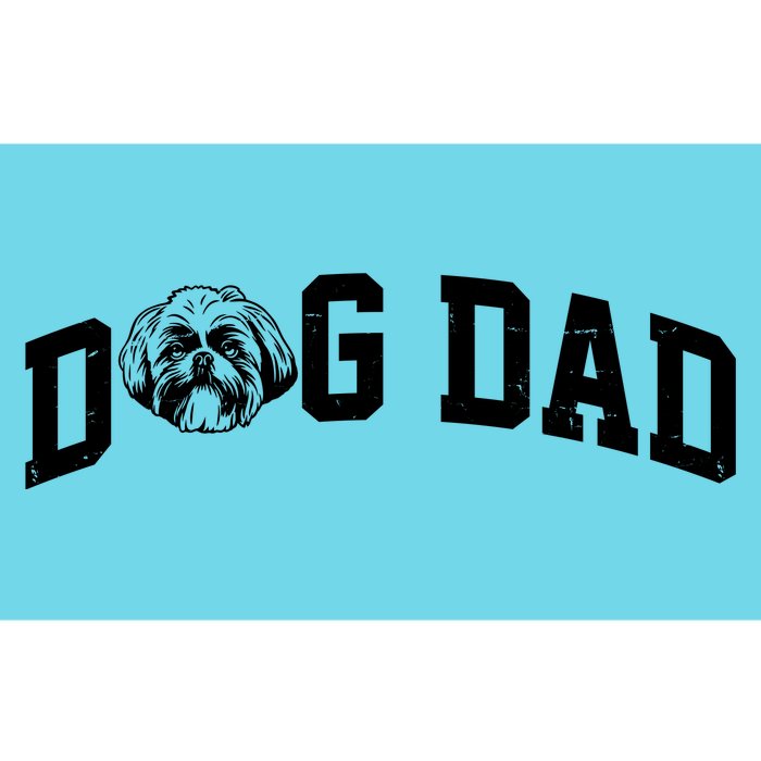 Dog Dad Shih Tzu Bumper Sticker