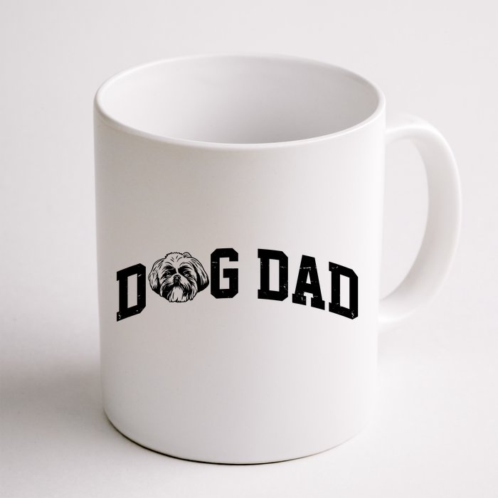 Dog Dad Shih Tzu Front & Back Coffee Mug