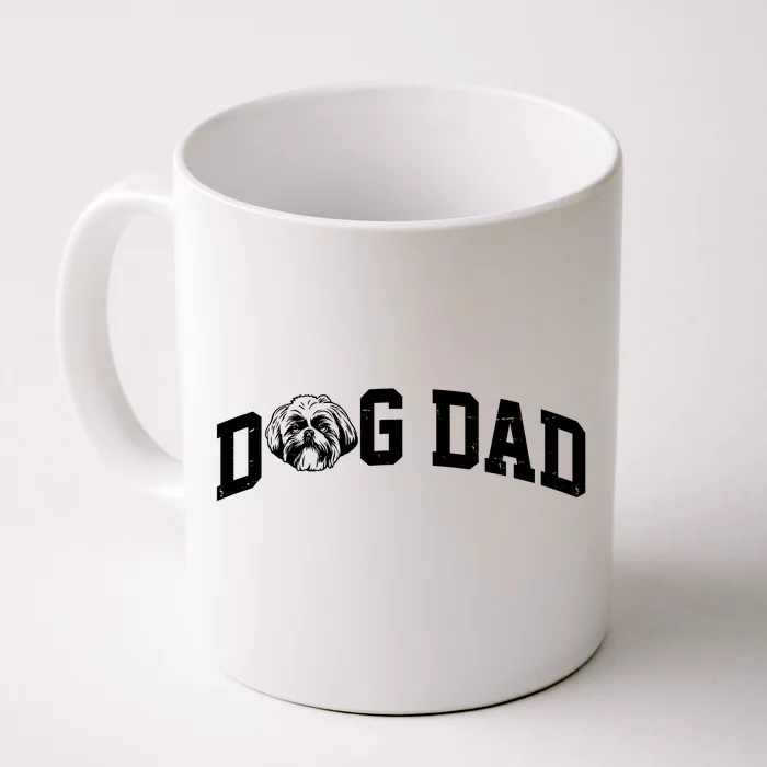 Dog Dad Shih Tzu Front & Back Coffee Mug