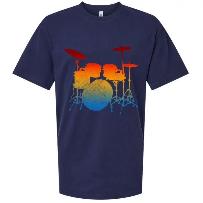 Drummer Drum Sticks Love Percussion Rock Sueded Cloud Jersey T-Shirt