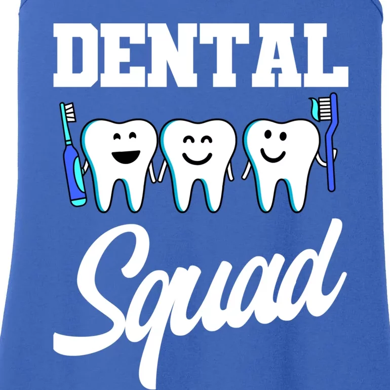 Dental Dentist Squad Teeth Cool Gift Ladies Essential Tank