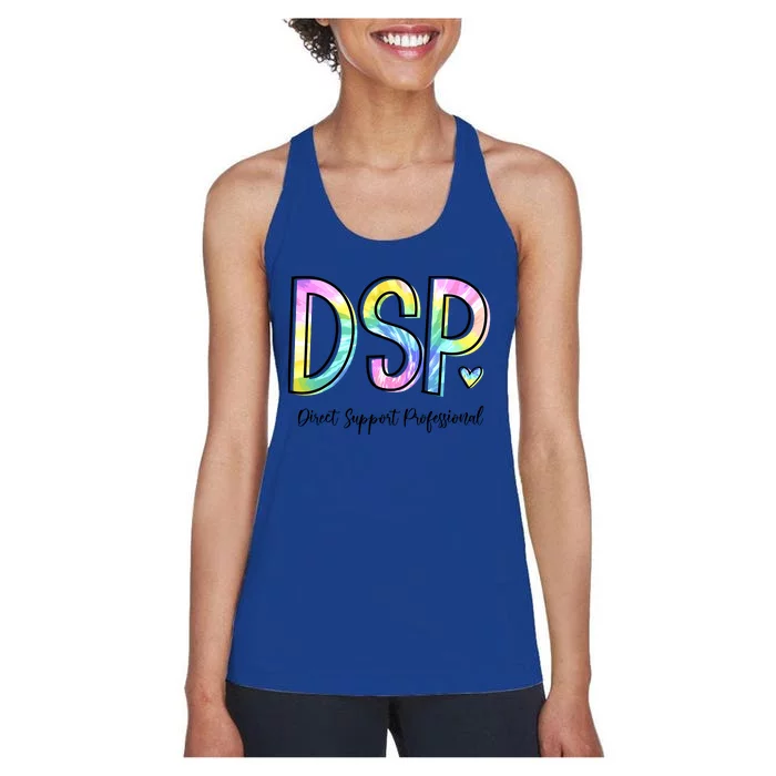 Dsp Direct Support Professional Appreciation Gifts Dsp Week Women's Racerback Tank