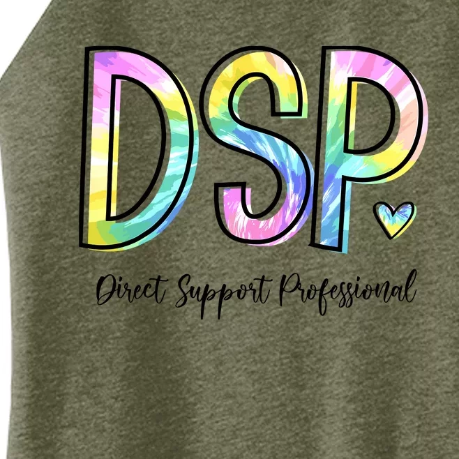 Dsp Direct Support Professional Appreciation Gifts Dsp Week Women’s Perfect Tri Rocker Tank