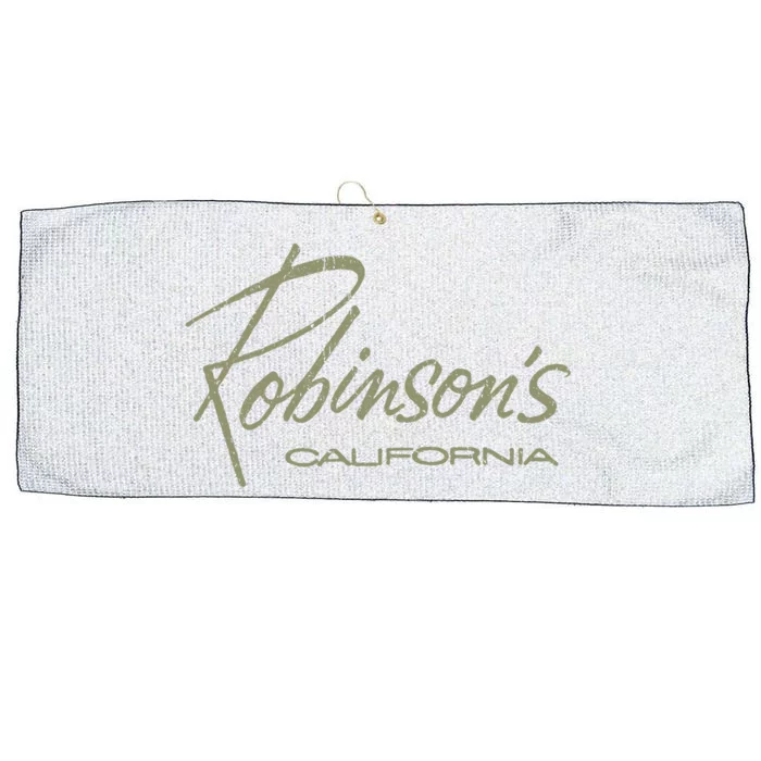 Defunct Dept Store Robinson California Large Microfiber Waffle Golf Towel