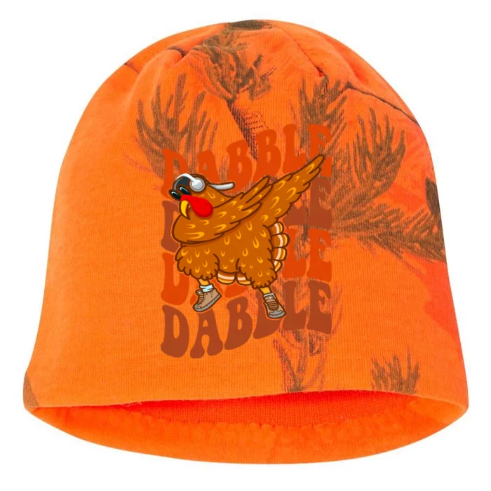 Dabble Dab Turkey Thanksgiving Kati - Camo Knit Beanie