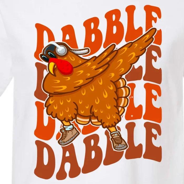 Dabble Dab Turkey Thanksgiving Garment-Dyed Heavyweight T-Shirt