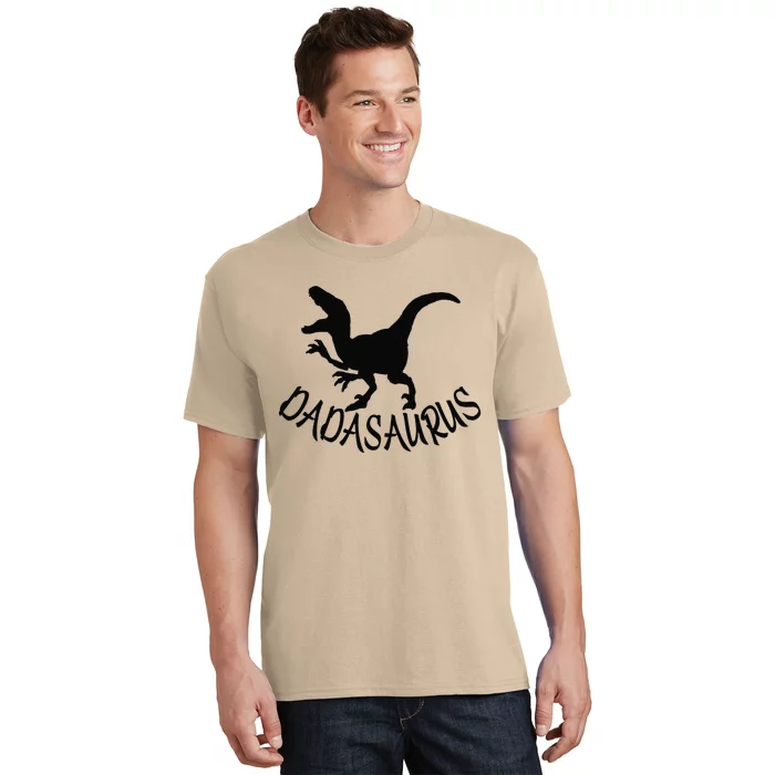 Dadasaurus Dinosaur TRex Father Day For Dad Present T-Shirt