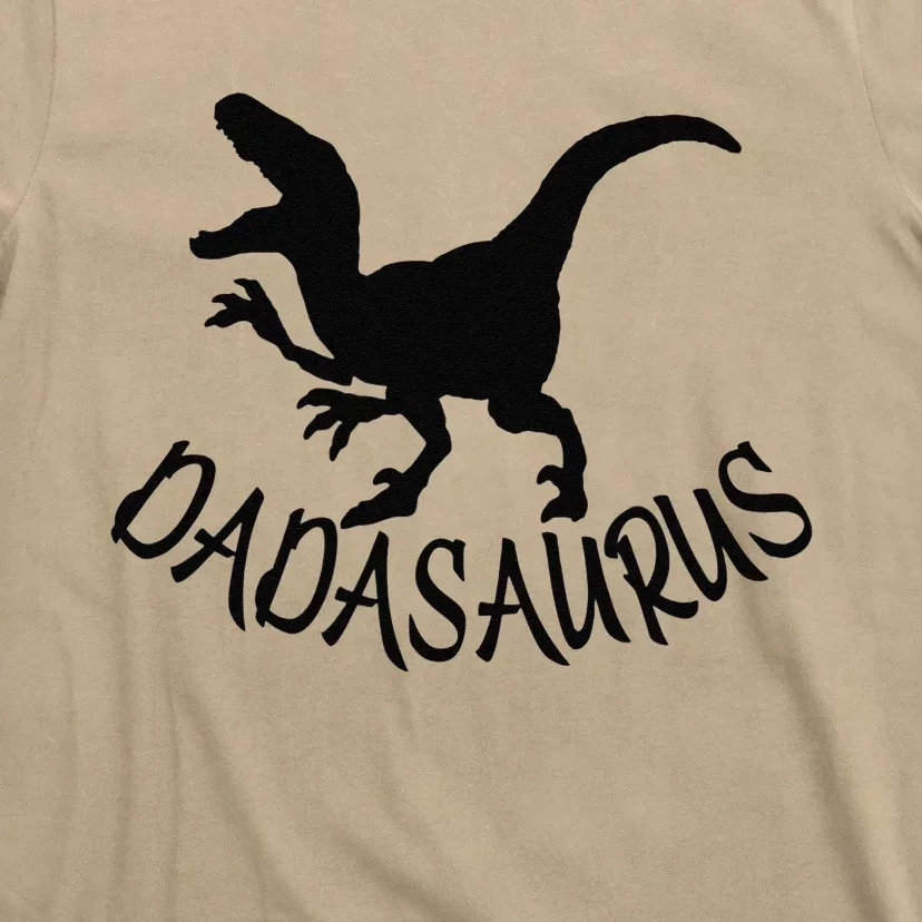 Dadasaurus Dinosaur TRex Father Day For Dad Present T-Shirt