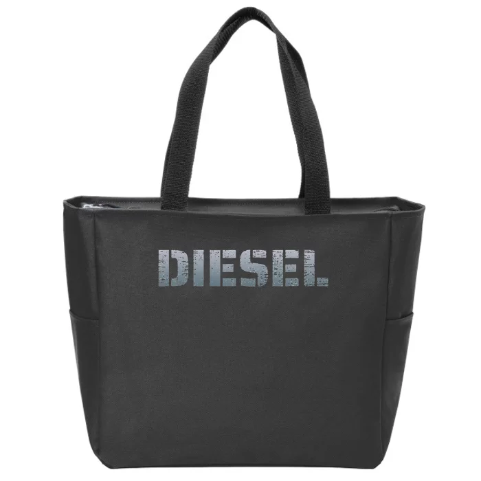 DIESEL Diesel Truck Owner Diesel Mechanic Diesel Lover Zip Tote Bag