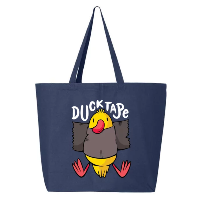 Ducktape Duck Trap Funny Duct Tape 25L Jumbo Tote