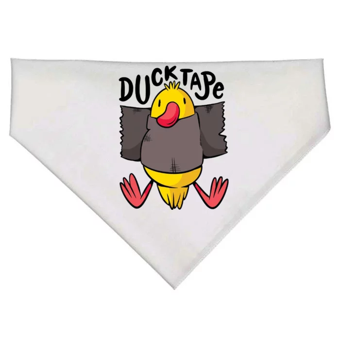 Ducktape Duck Trap Funny Duct Tape USA-Made Doggie Bandana