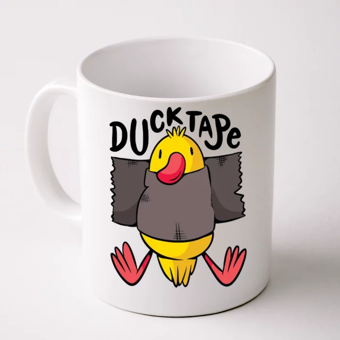 Ducktape Duck Trap Funny Duct Tape Front & Back Coffee Mug