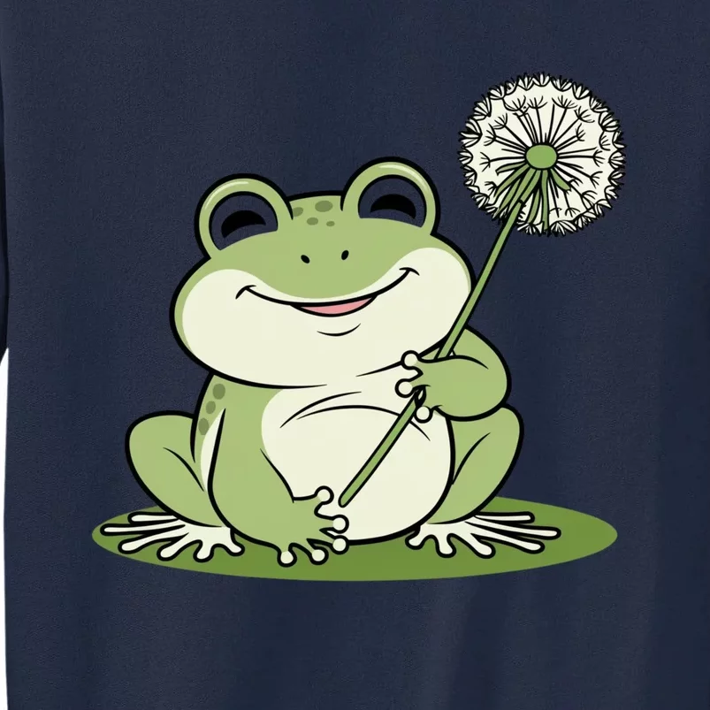 Dandelion Dreams: The Happy Frog Tall Sweatshirt