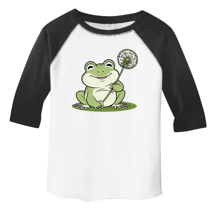 Dandelion Dreams: The Happy Frog Toddler Fine Jersey T-Shirt